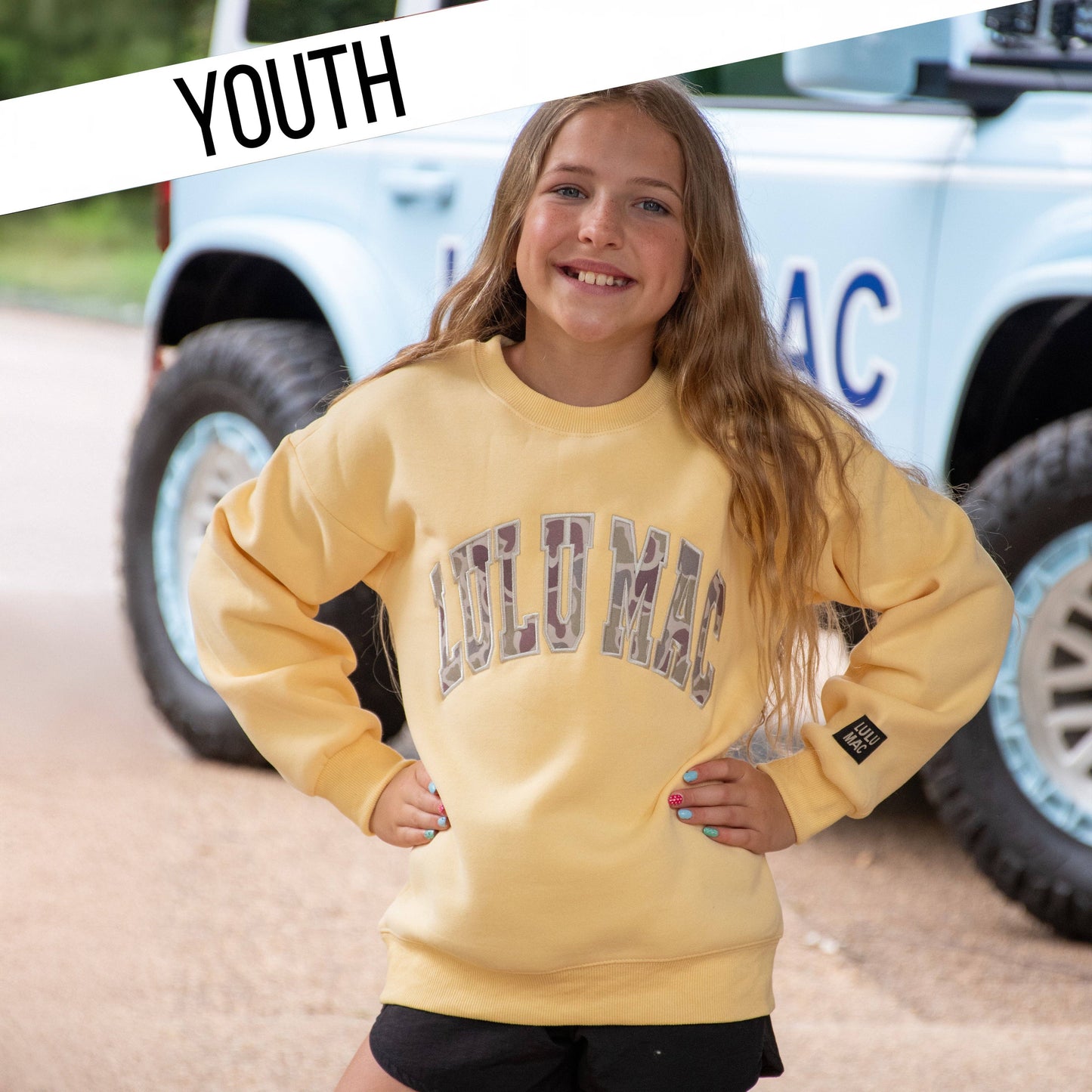 Lulu Mac Youth CAMO BUTTER