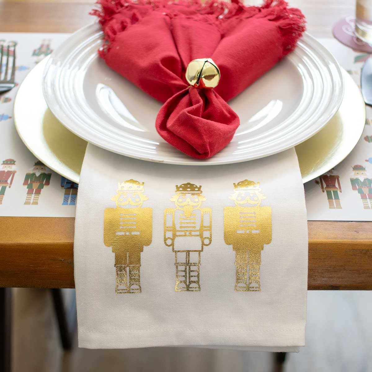 Nutcracker Glamour Hand Towel 20x28