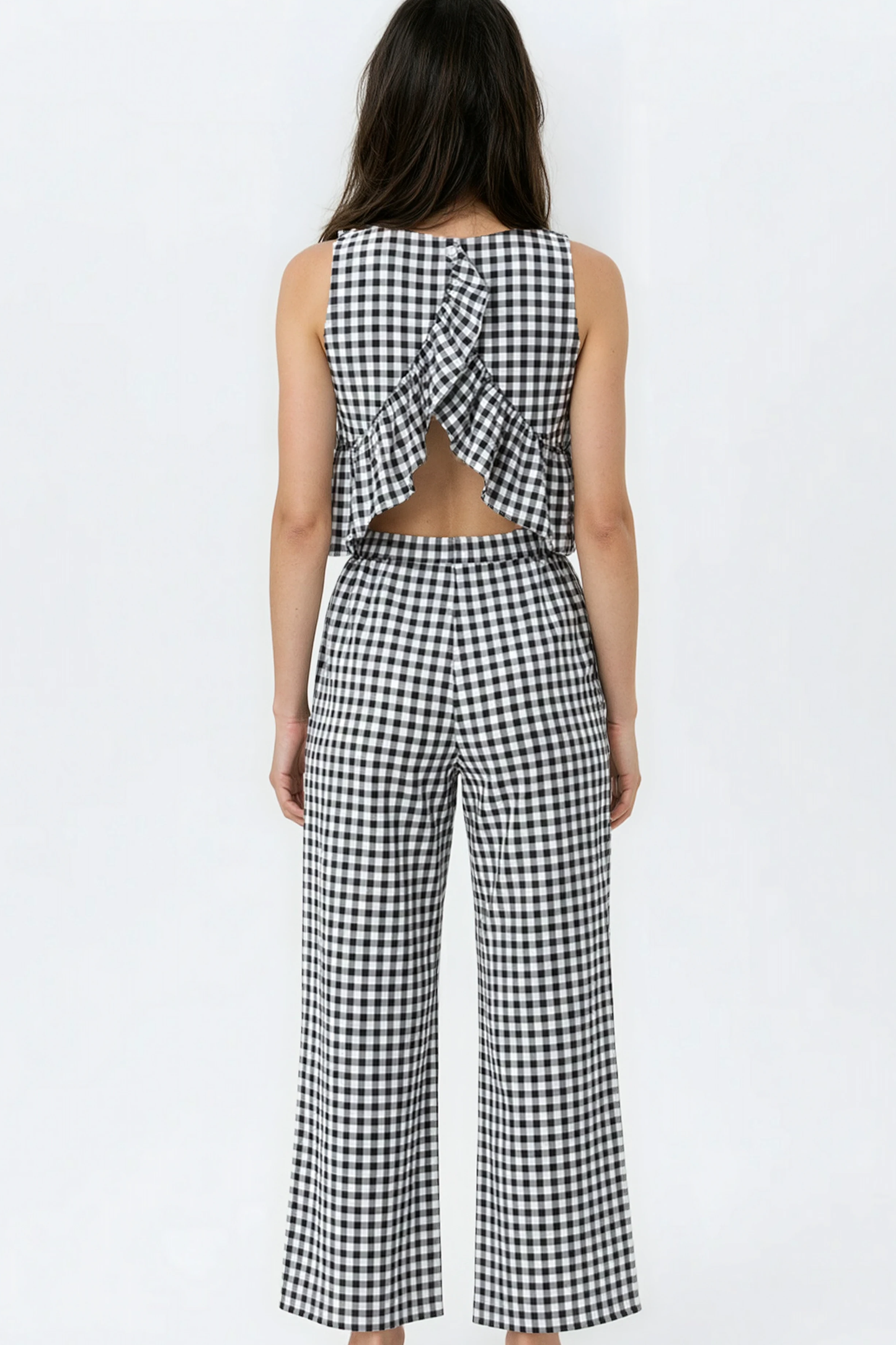 Gingham Pants & Top Set