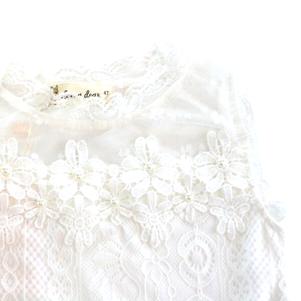 Floral Lace Mix Top