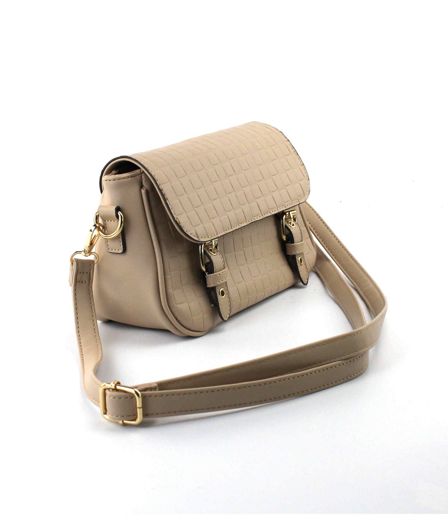 Double Buckle Crossbody Bag