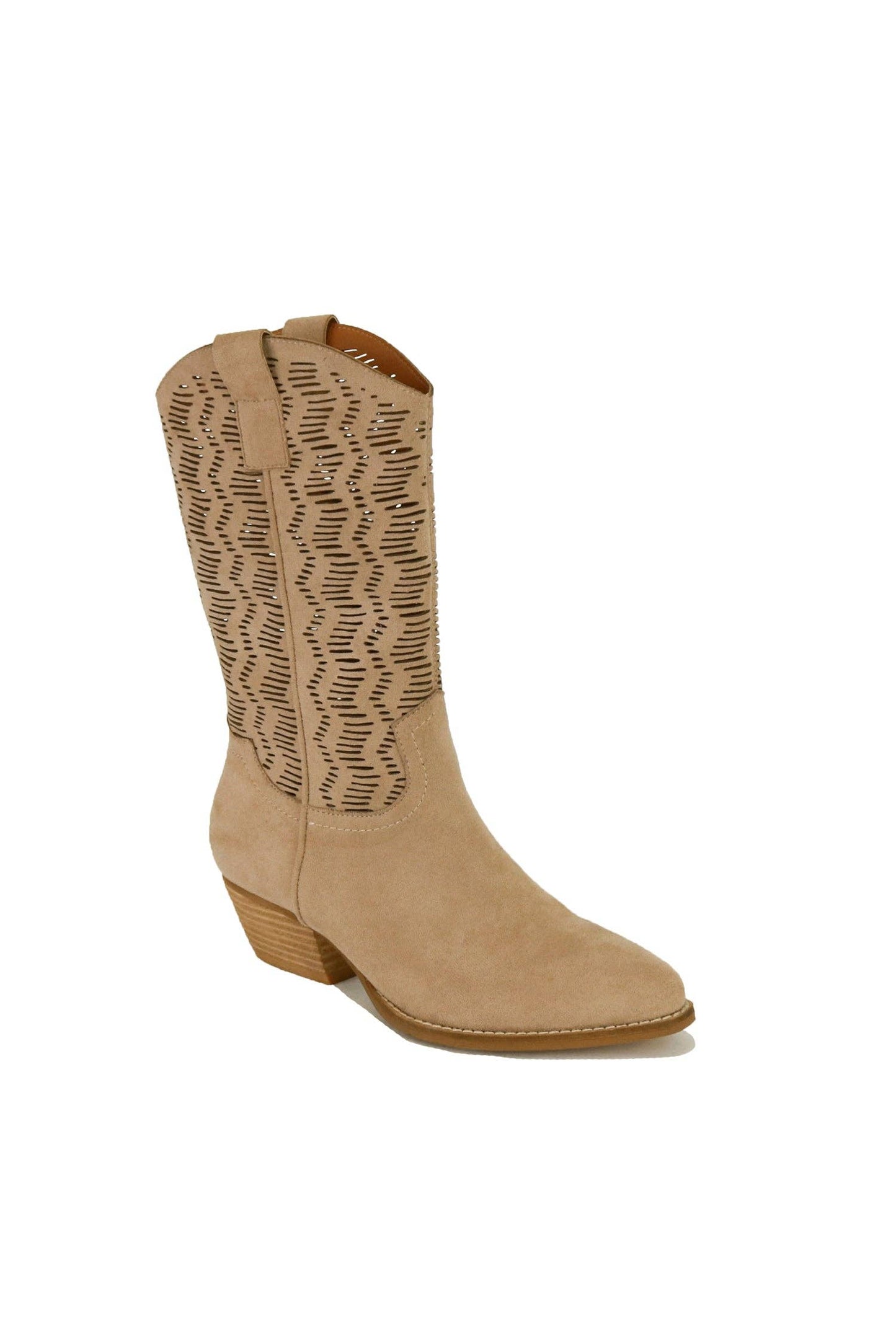 DALLAS- Laser-Cut Western Boot