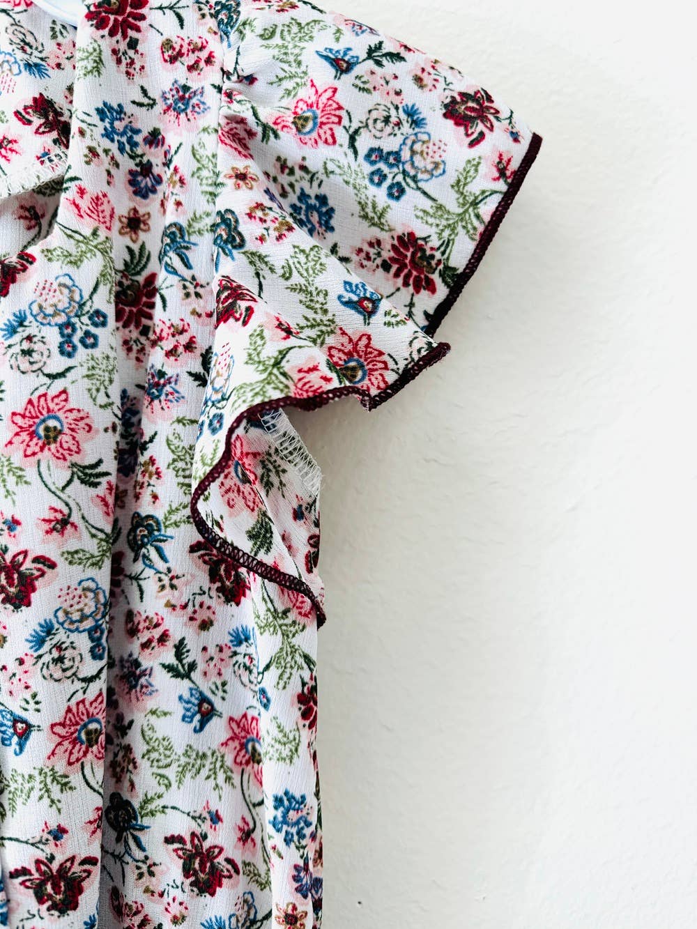 Flower print jumpsuit