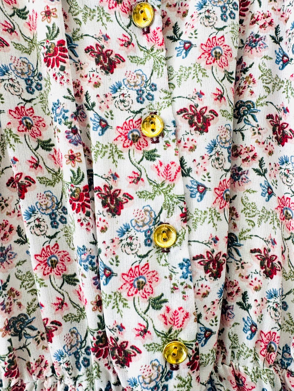 Flower print jumpsuit