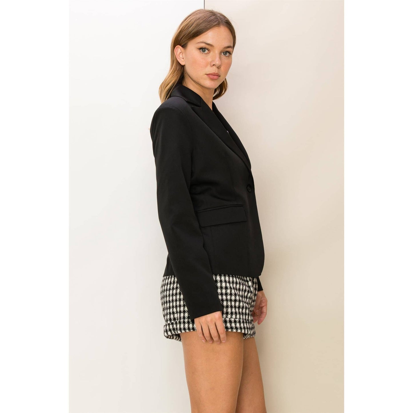 Single Button Blazer