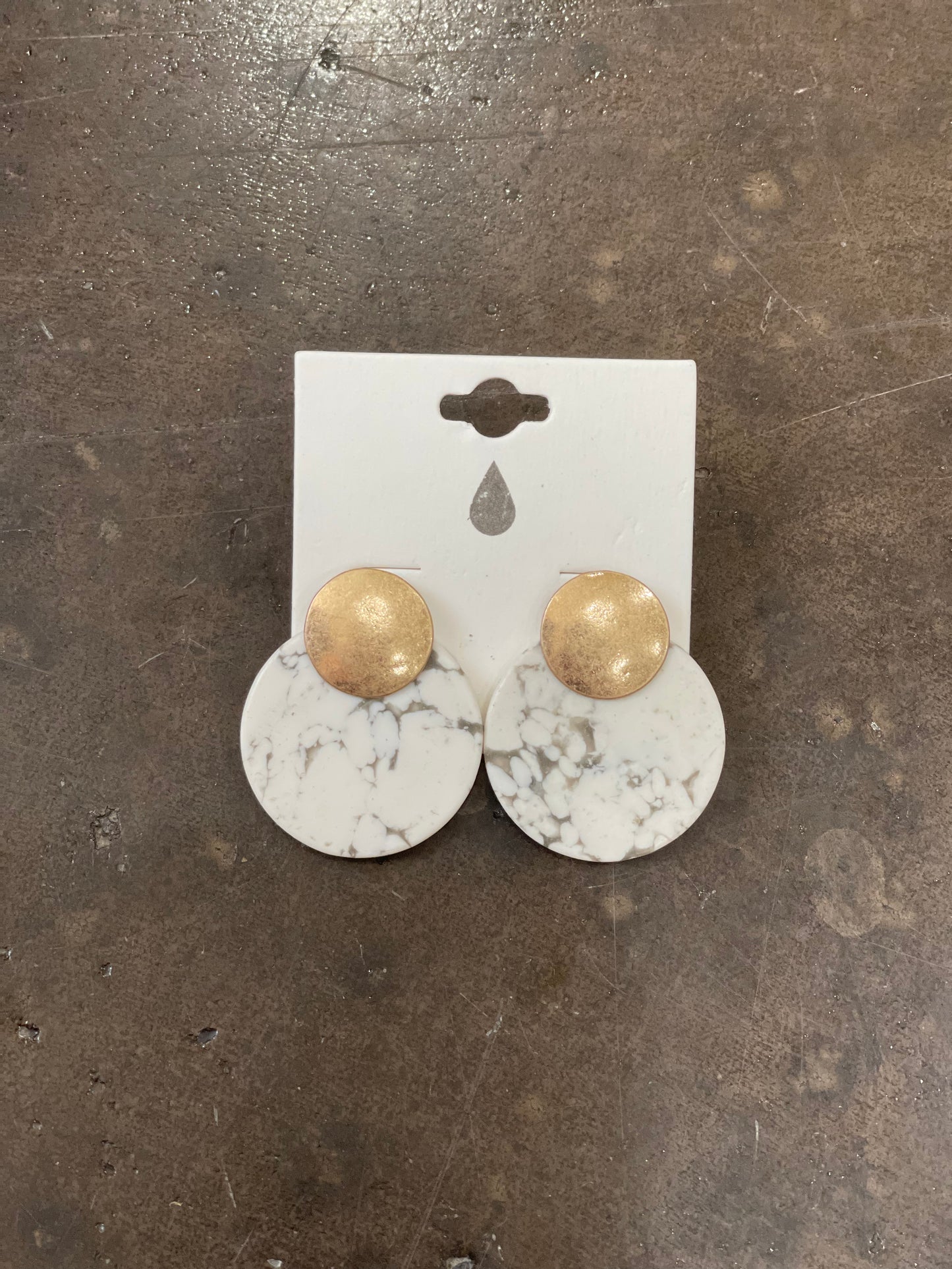 Howlite Earrings