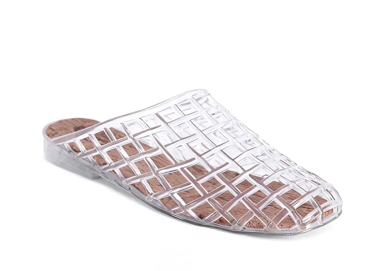 Jelly Mesh Mule Slip On