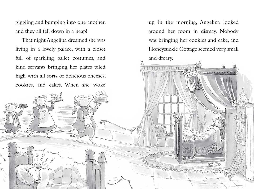 Angelina Ballerina and the Dancing Princess ~ Paperbook
