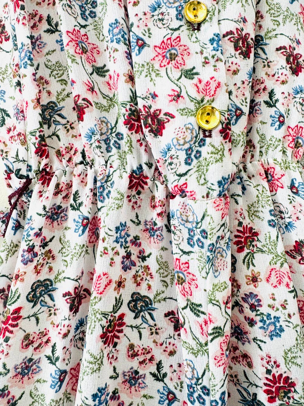 Flower print jumpsuit