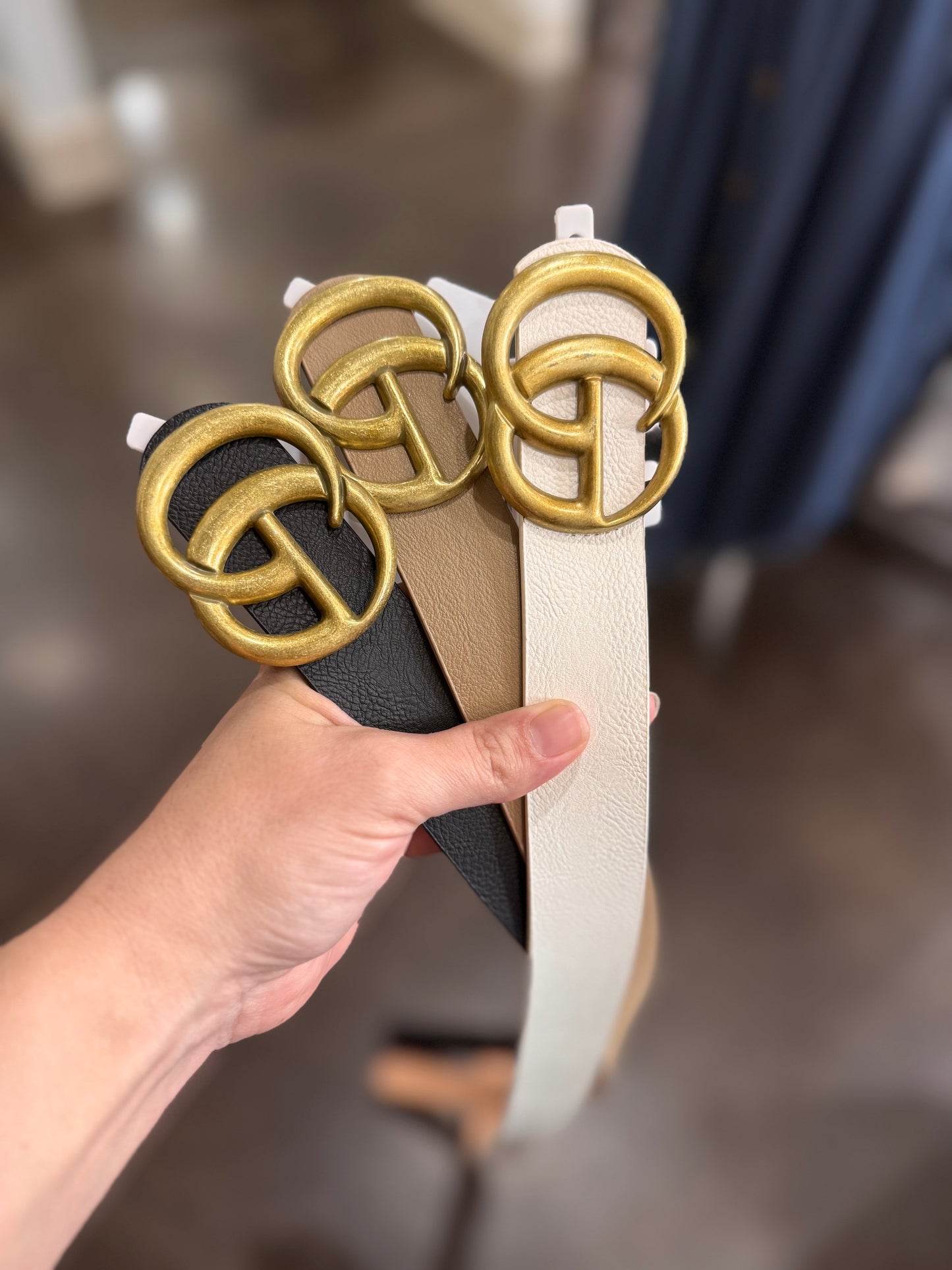 CG Matte Finish Buckle Belt