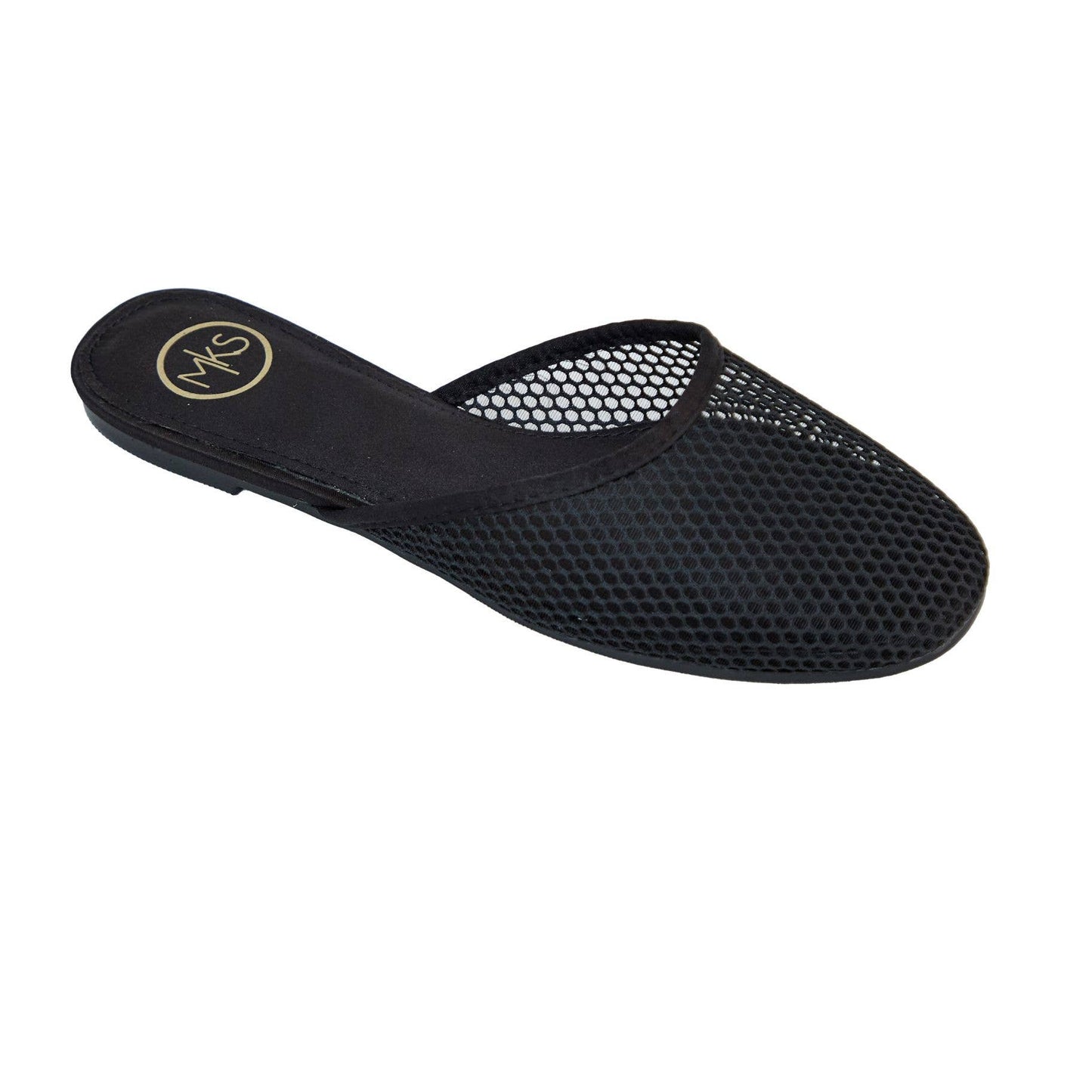 Levi Women's Mesh Pointed Toe Slip-On Flat Mule