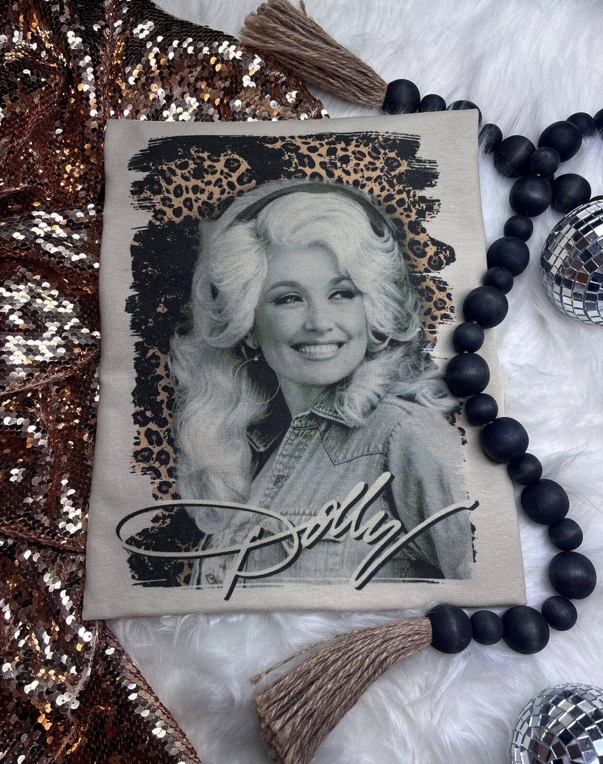 Southern Belle Leopard SUBLIMATION TEE