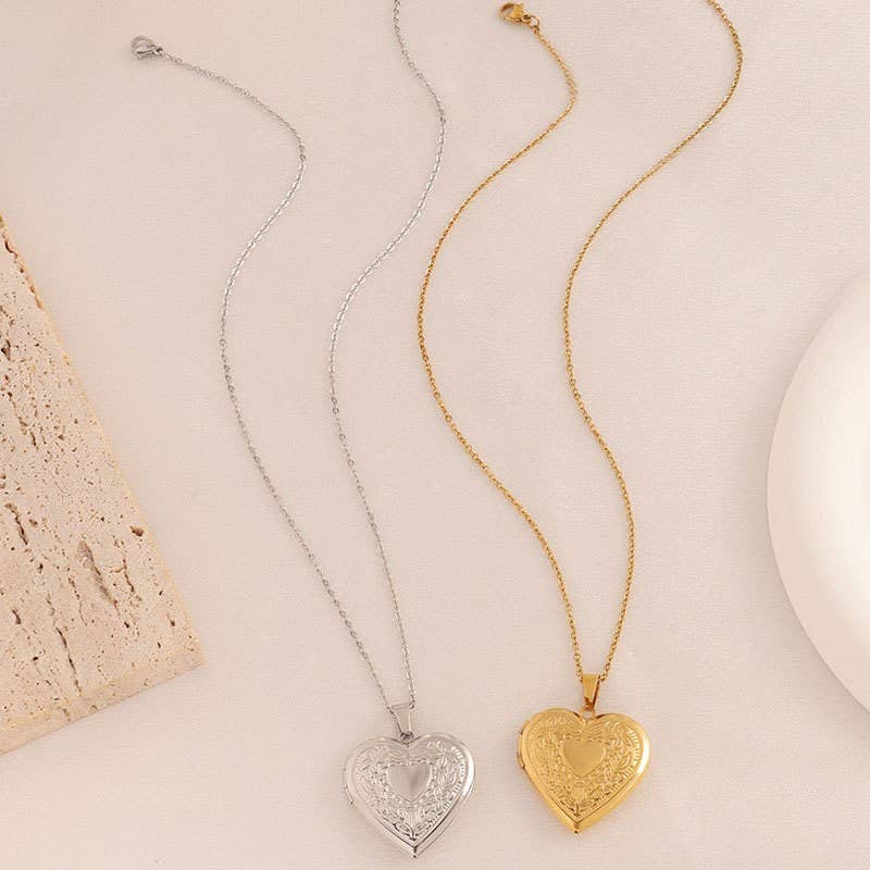 18K DIPPED STAINLESS STEEL TARNISH FREE LOCKET