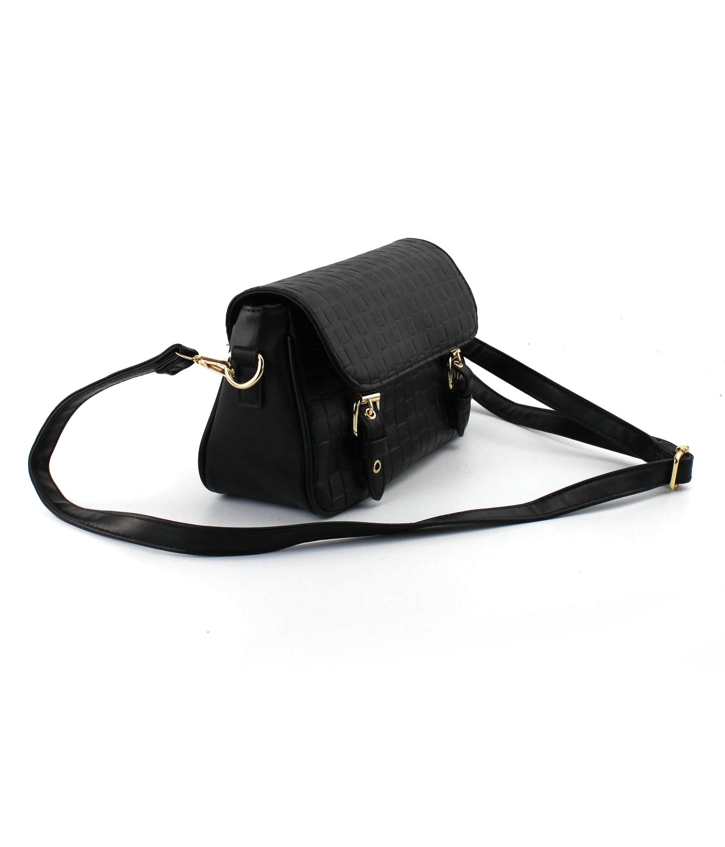 Double Buckle Crossbody Bag