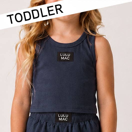 Lulu Mac TODDLER SOLID TANK (Multiple Colors)