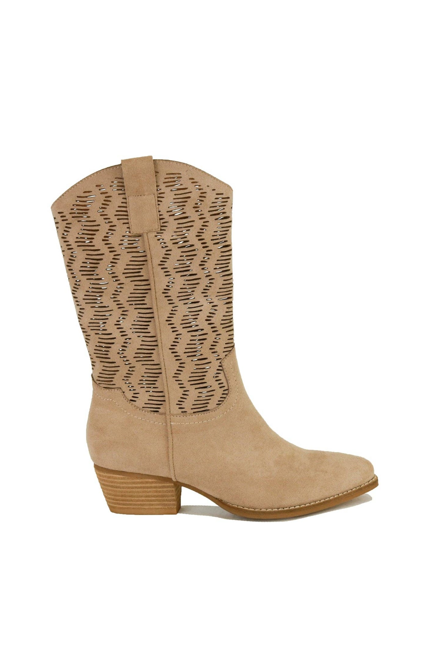 DALLAS- Laser-Cut Western Boot