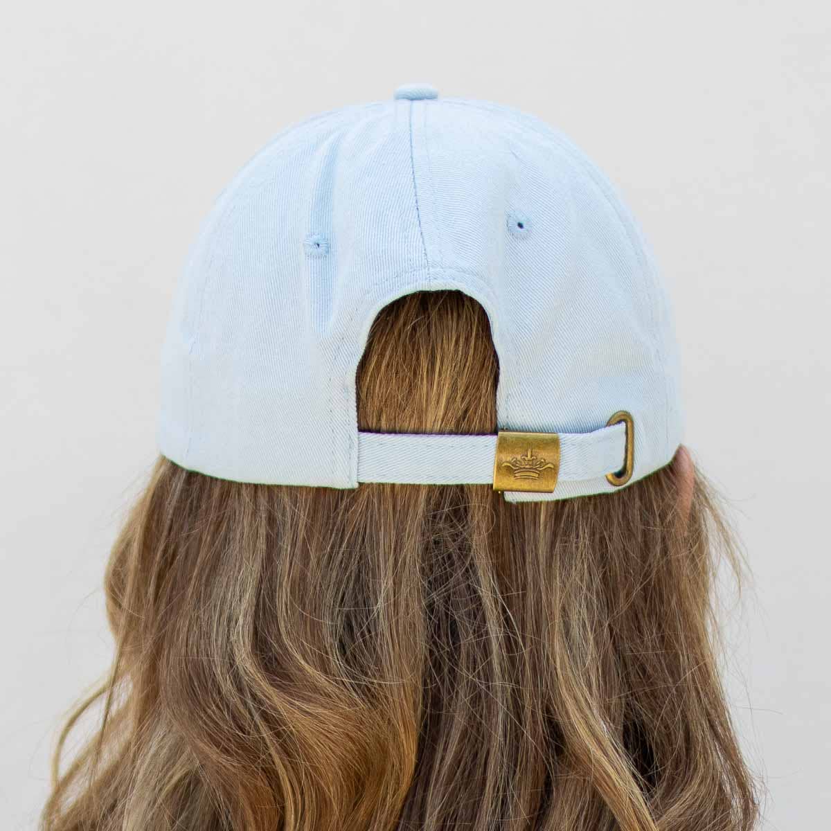 Louisiana Baseball Hat Sky/White One Size