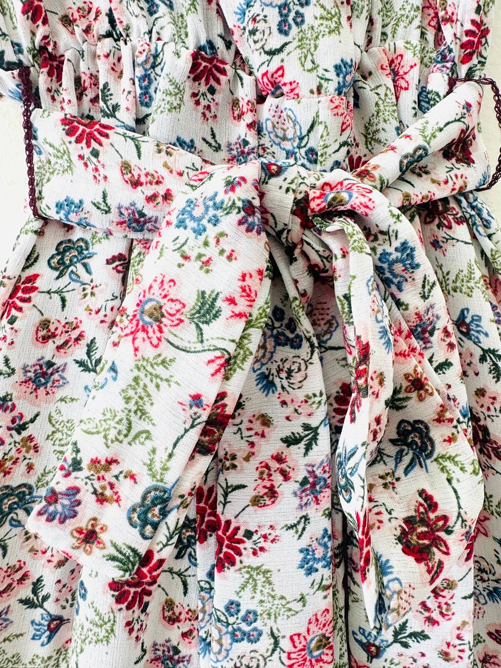 Flower print jumpsuit