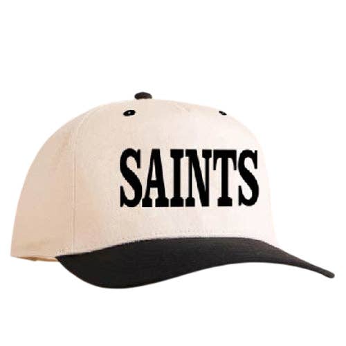 SAINTS CAP BLACK