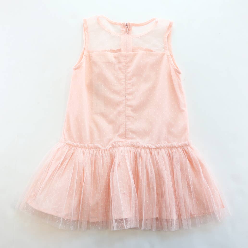 Dot Mesh Dress