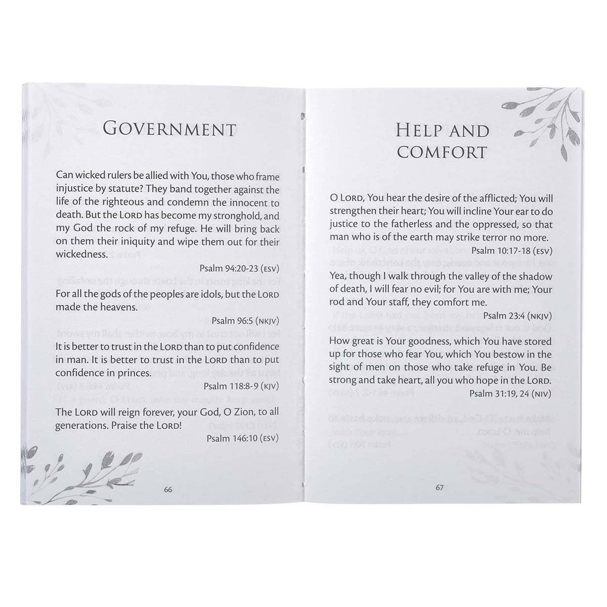 Gift Book Psalms for Joyful Living Softcover