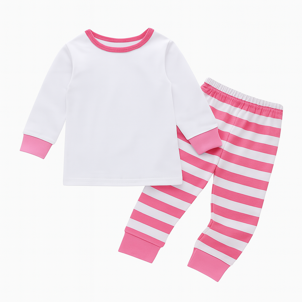 Pink Deer Toddler 2pcs Festive Clothes Set
