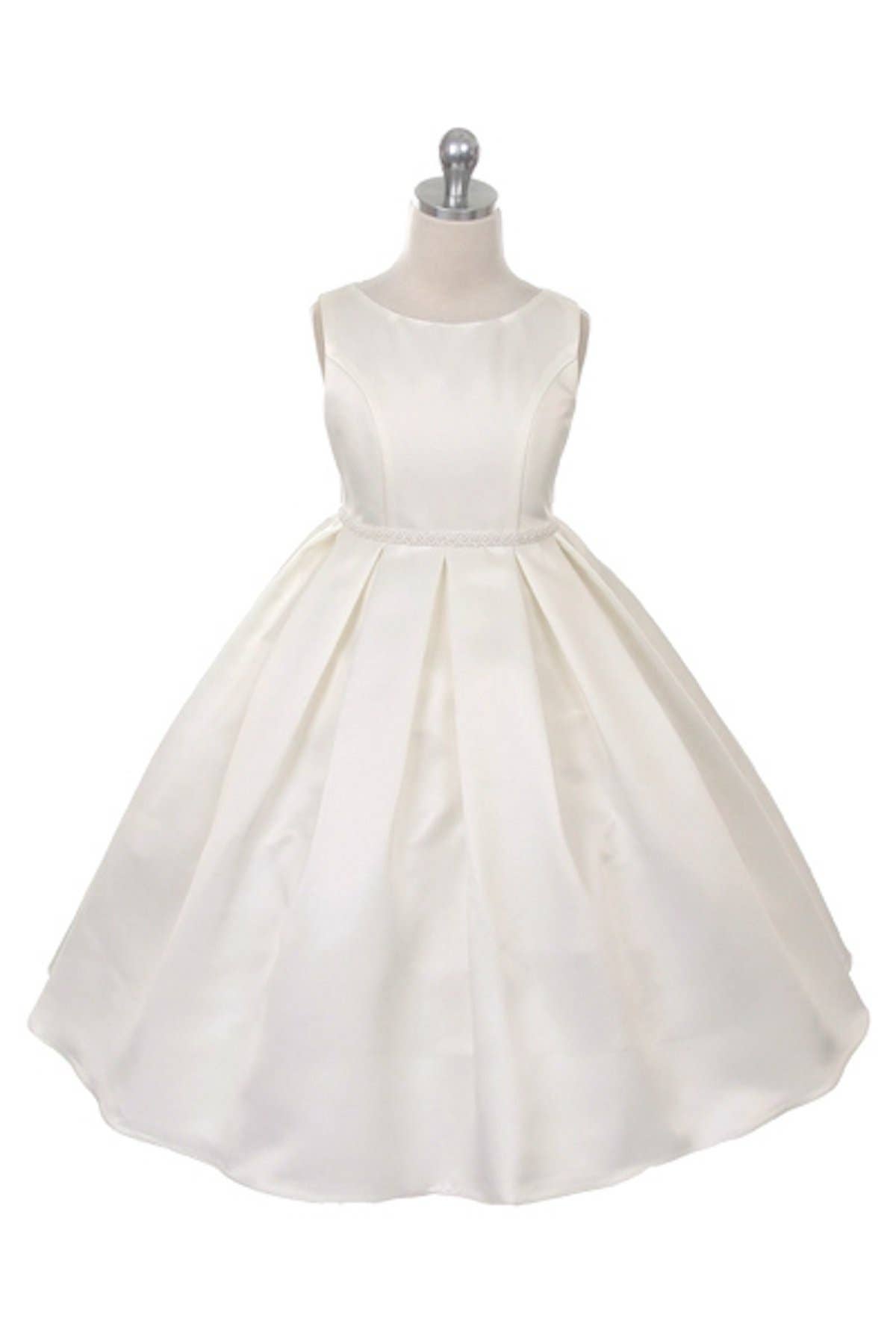 Classic Pleated Girls Dress