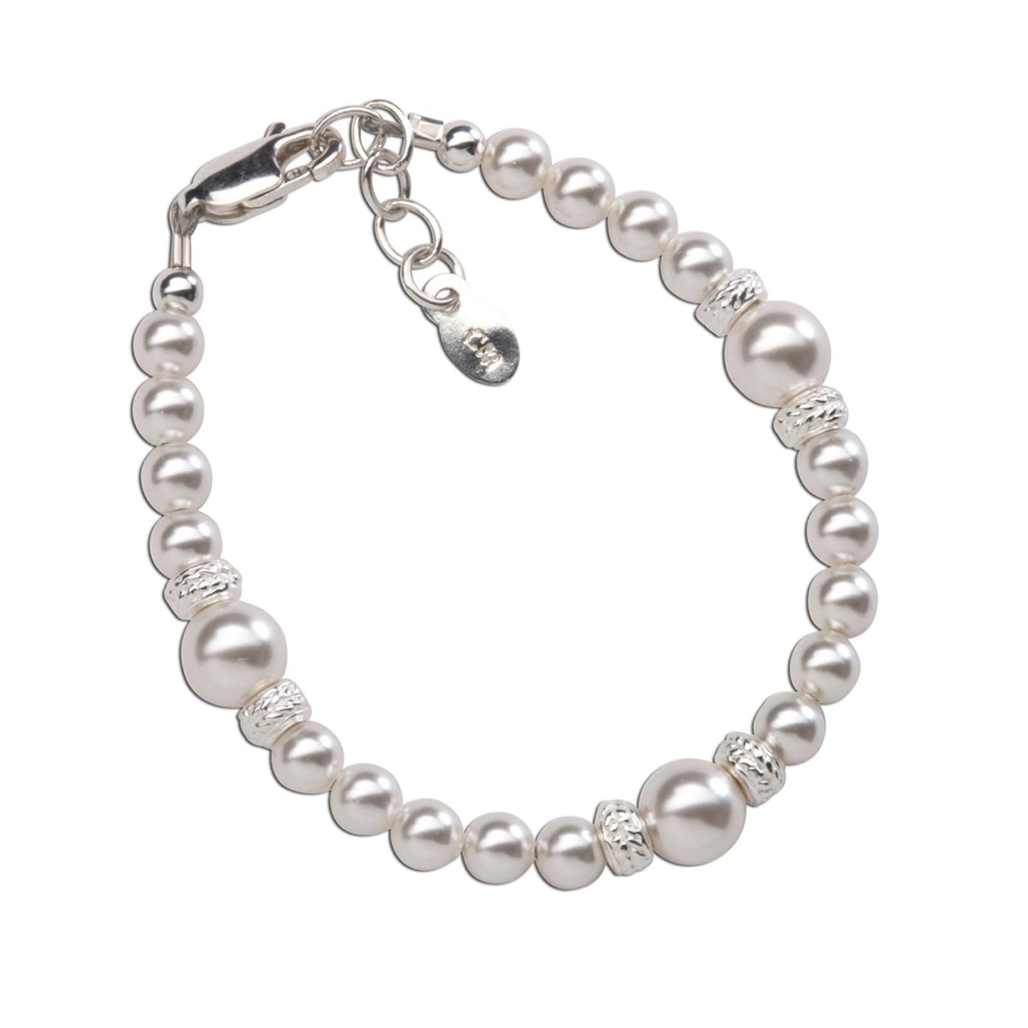 Sophia - Sterling Silver Pearl Bracelet