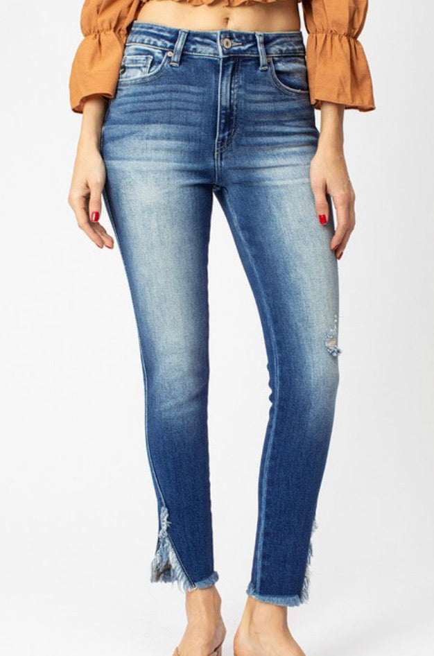Sam Slit Skinny Jeans 001