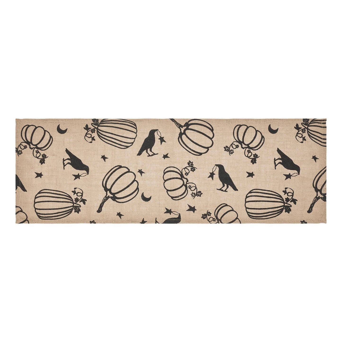 Raven Harvest Burlap Jute Runner 12x36