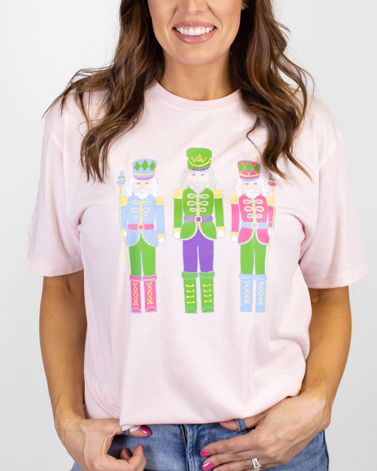 Candy Nutcracker Crew Neck T-Shirt