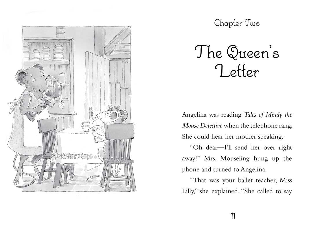 Angelina Ballerina and the Dancing Princess ~ Paperbook