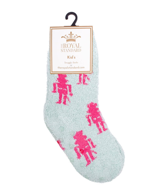 Kid's Candy Nutcracker Snuggle Socks (2-5)