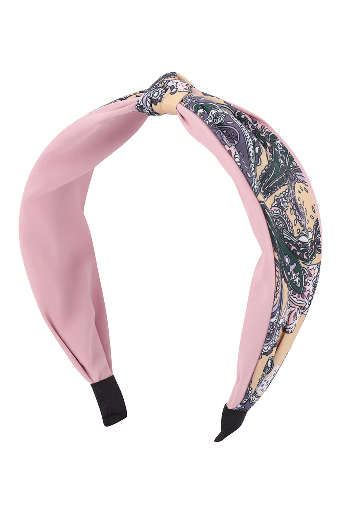 PAISLEY PRINT KNOTTED HEADBAND HAIR ACCESSORIES