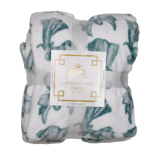 Joyce Angel Throw   Blue/White   50x60