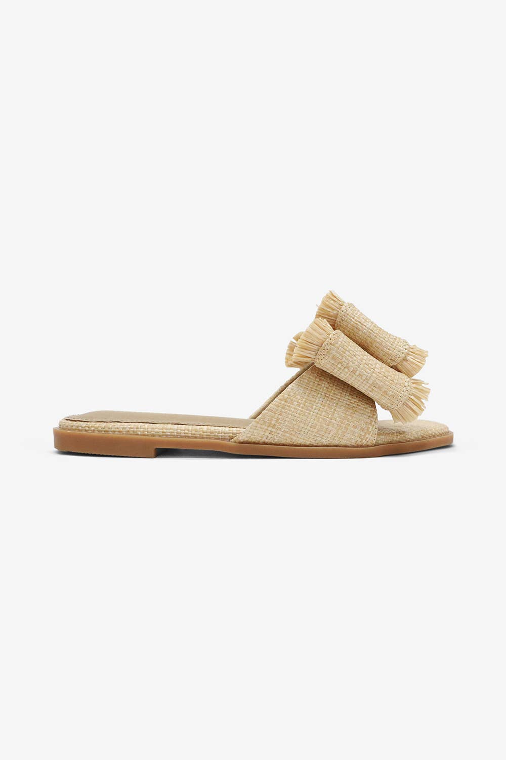 RESORT STAY -  Raffia Bow Sandal