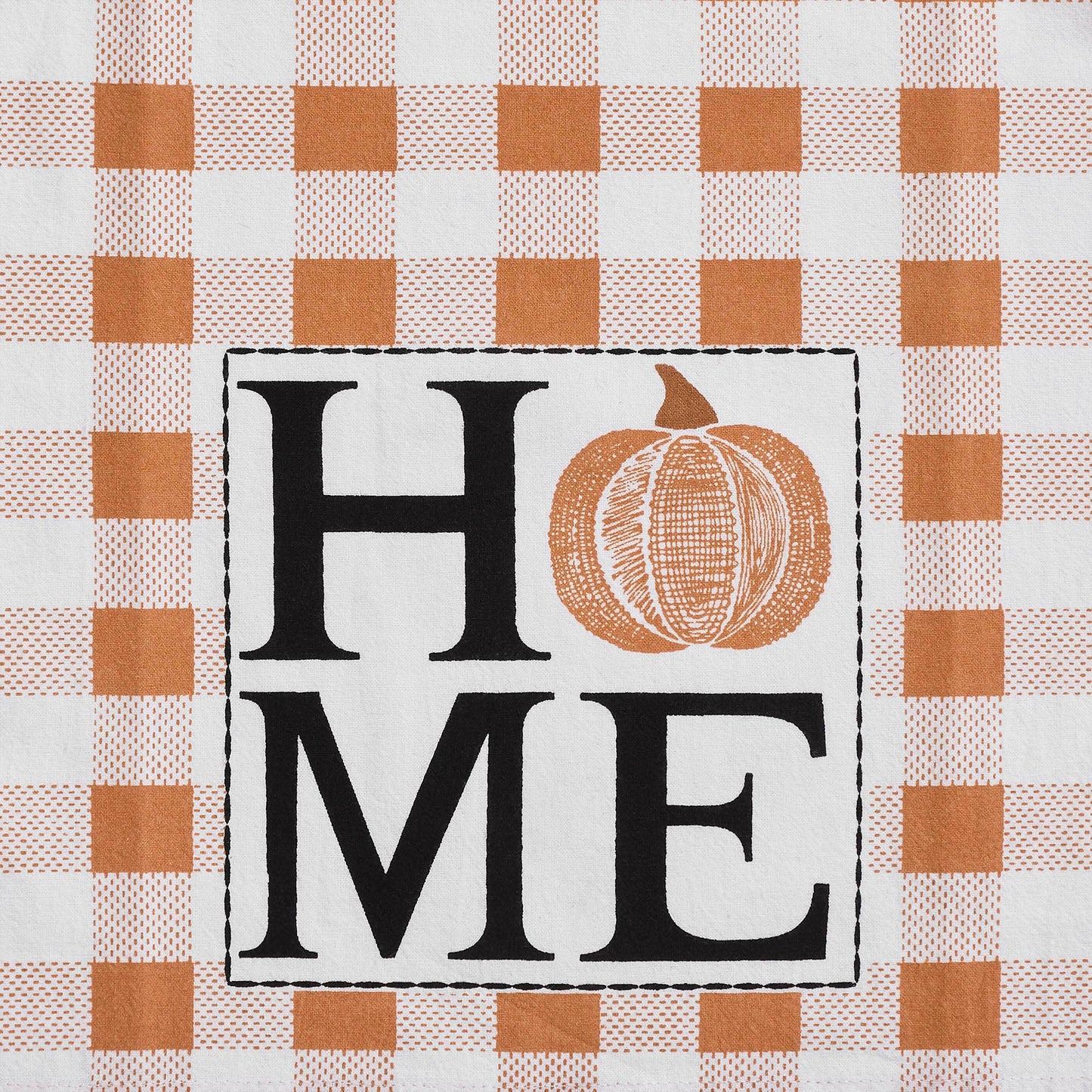 Annie Check Multicolor Harvest Tea Towels