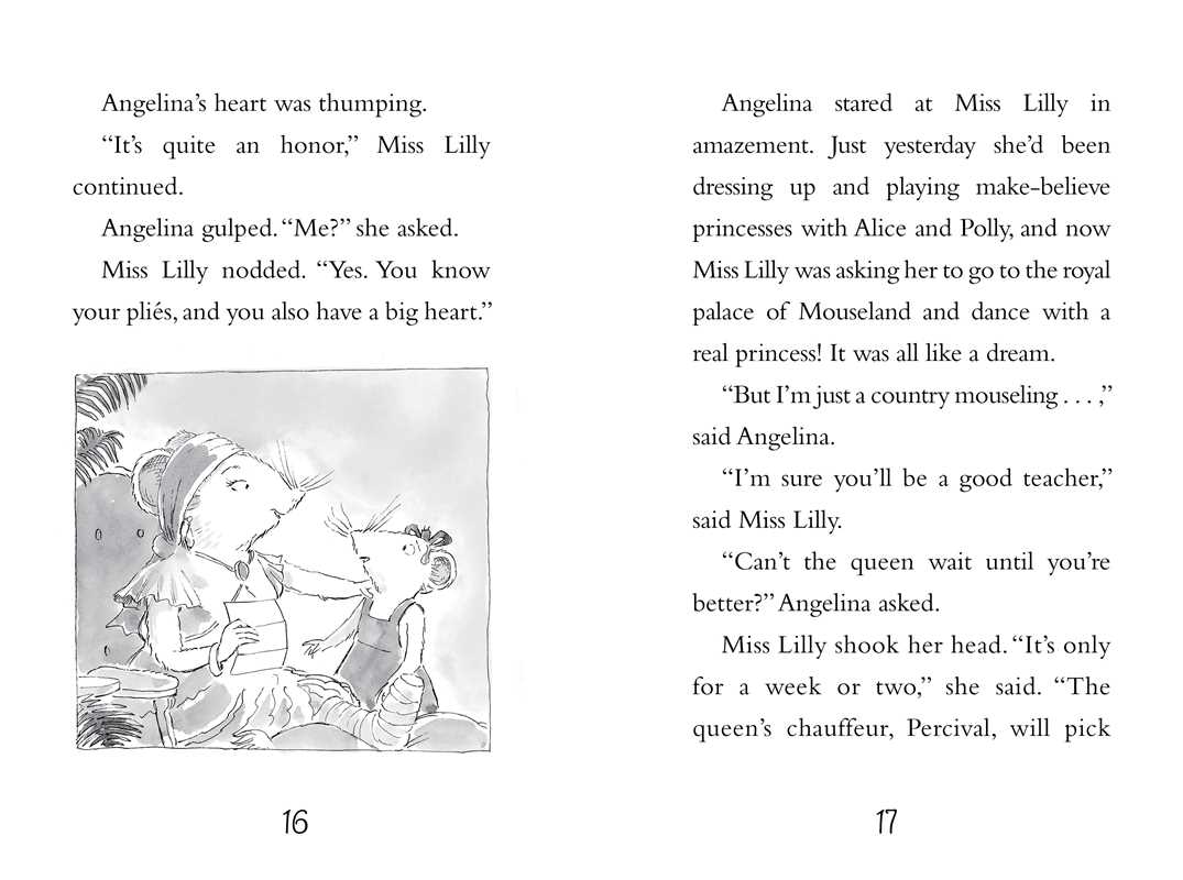 Angelina Ballerina and the Dancing Princess ~ Paperbook