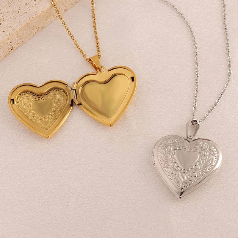 18K DIPPED STAINLESS STEEL TARNISH FREE LOCKET