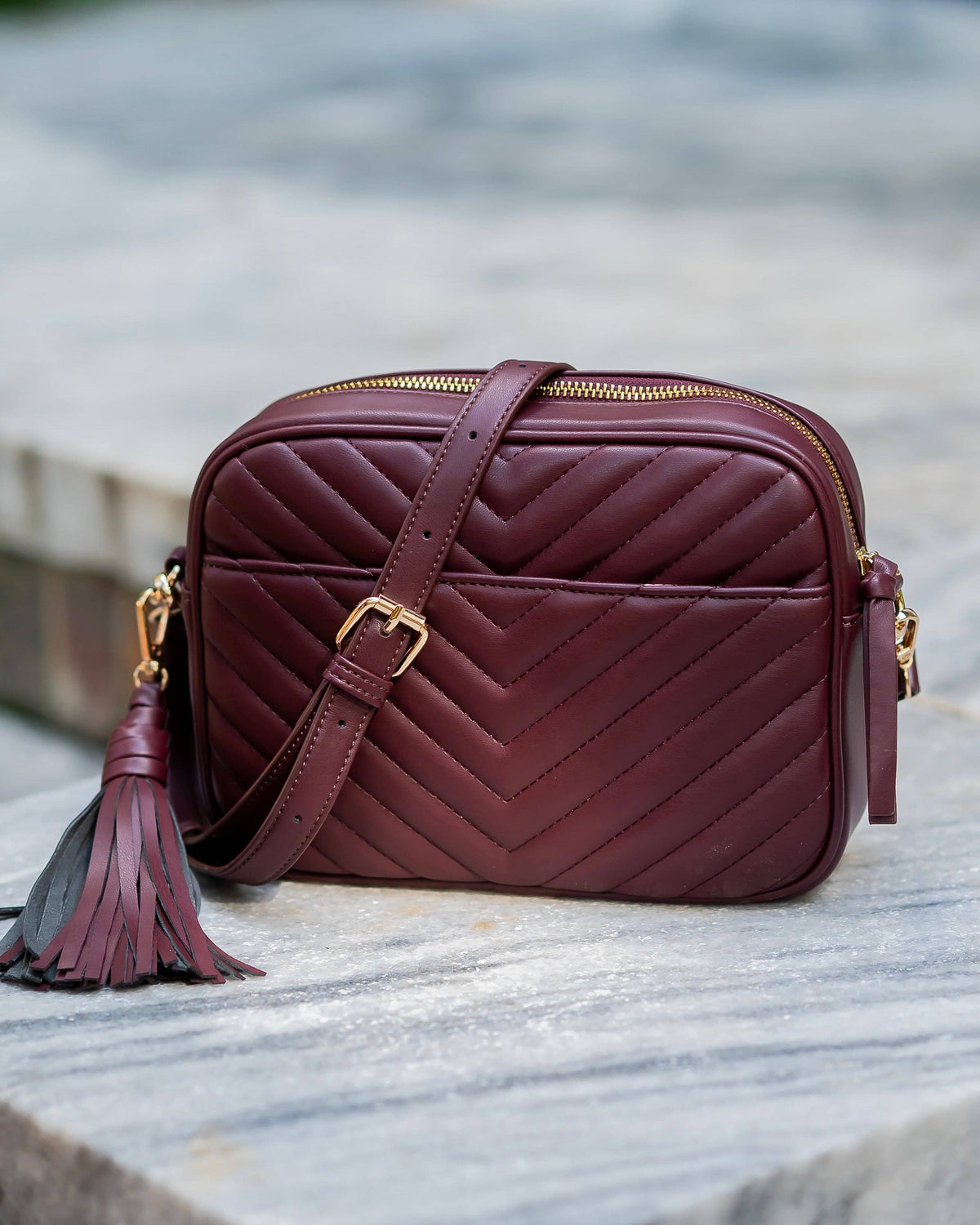 Greer Crossbody Burgundy VQ