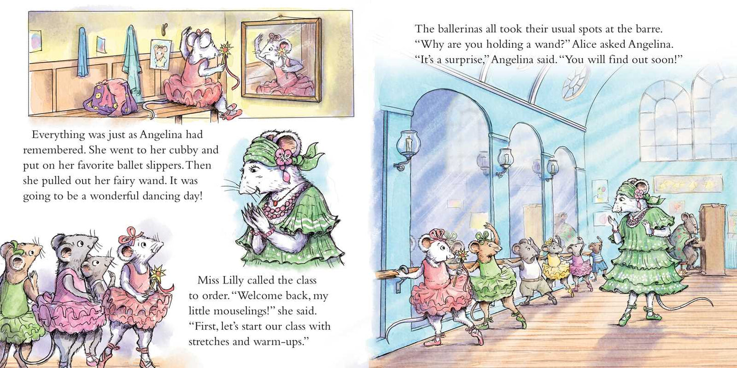 Angelina Ballerina at Ballet School ~ Paperback