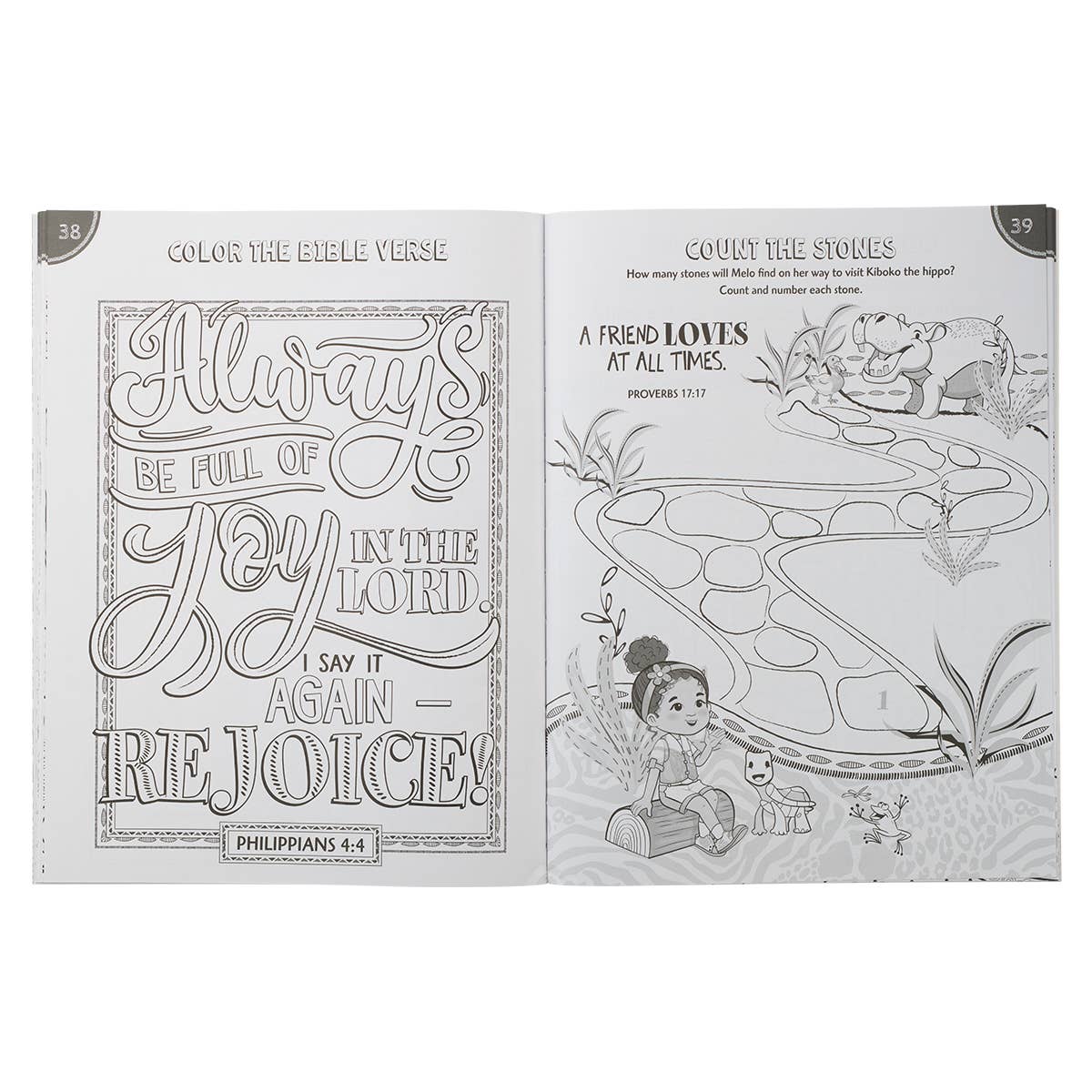 Melo and Friends Activity Book