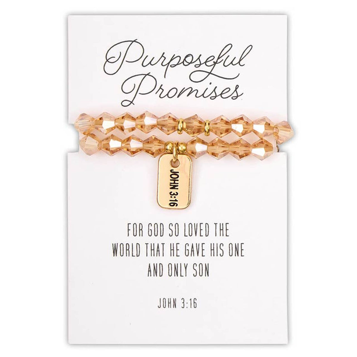 Glass Bead Purposeful Promises