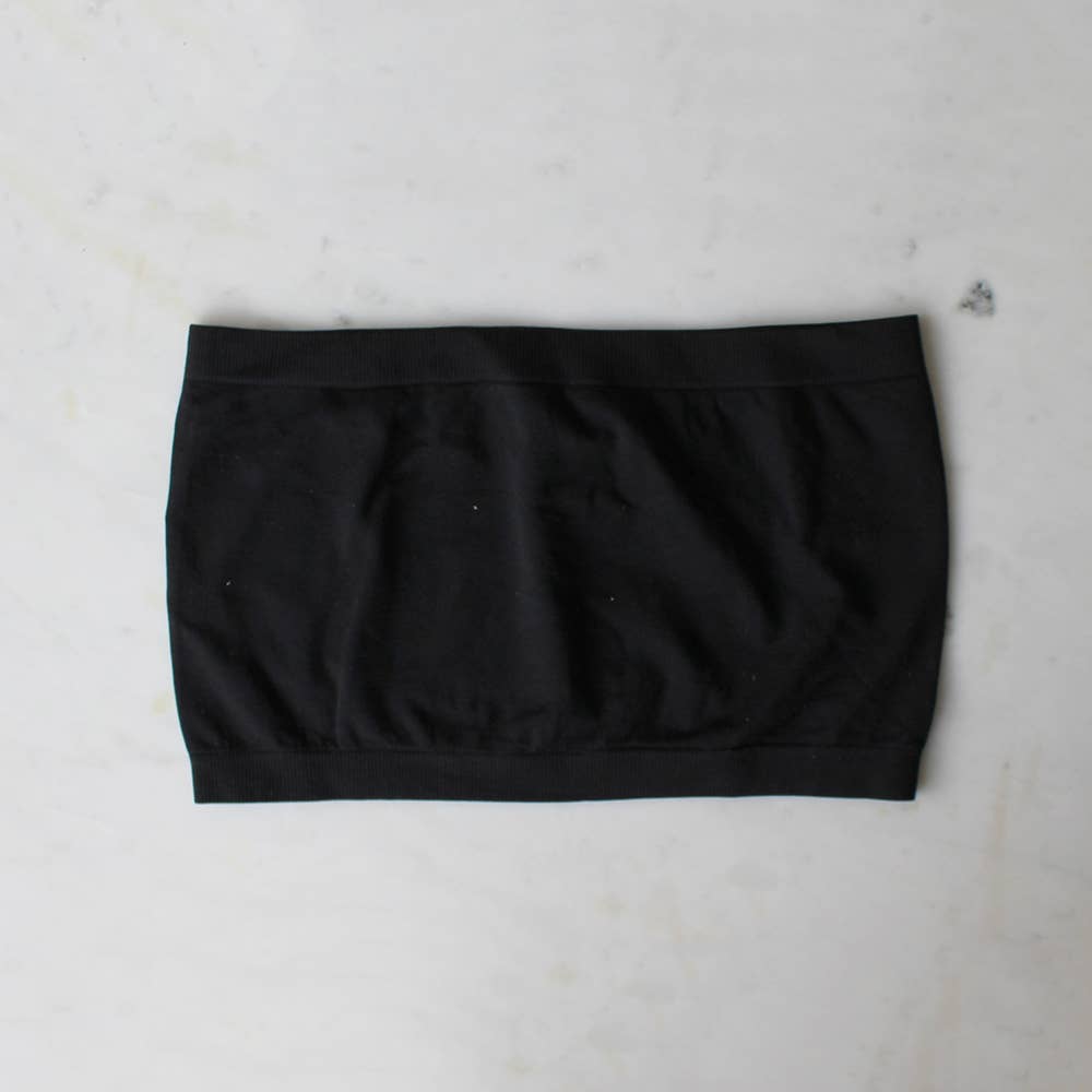 Bandeau Black One Size