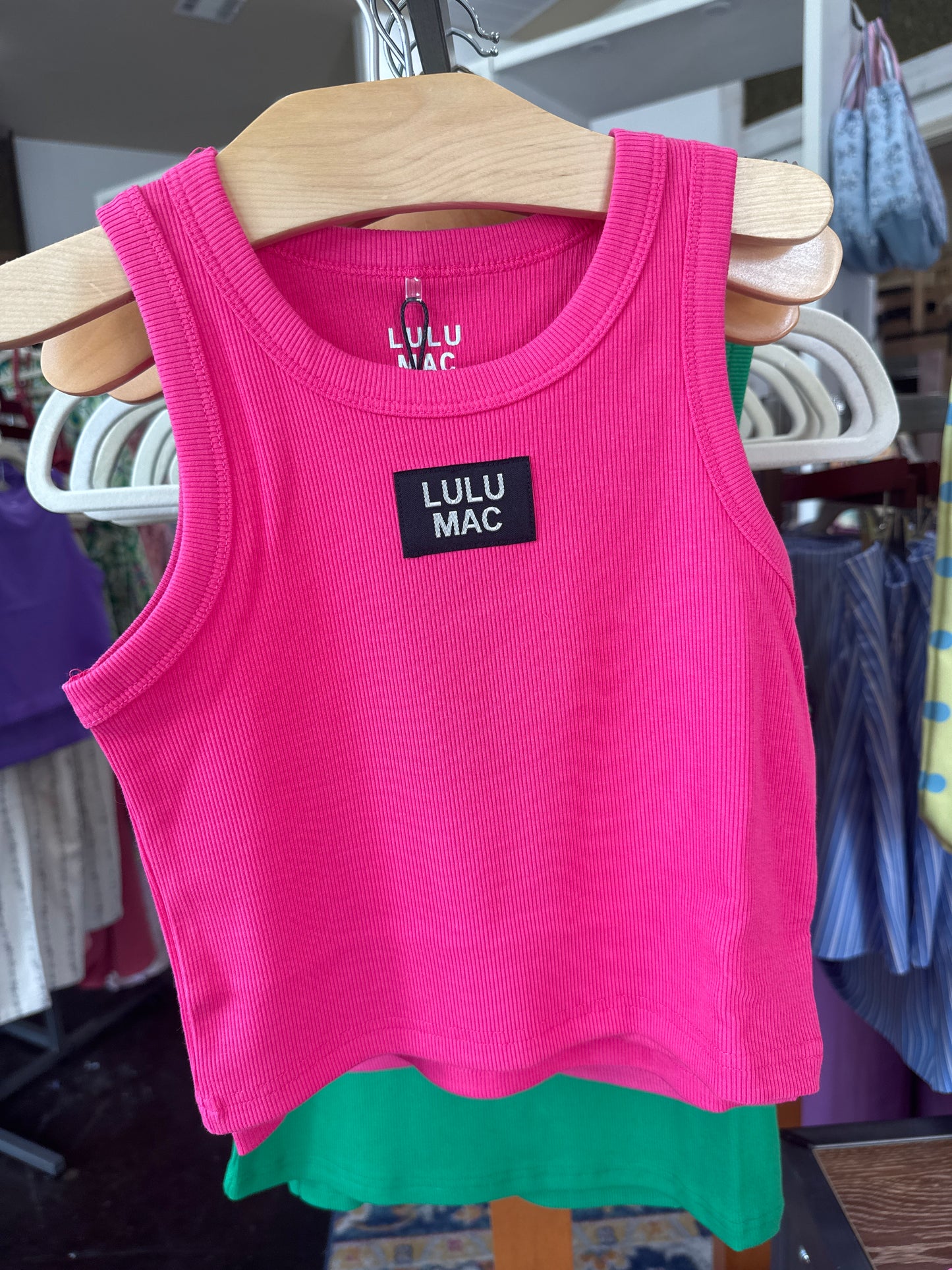 Lulu Mac KIDS SOLID TANK