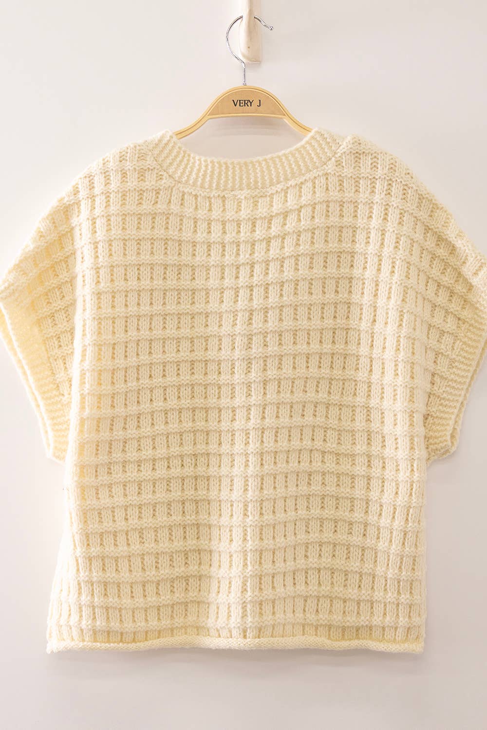 Waffle Texture Crop Cardigan (Multiple Colors)