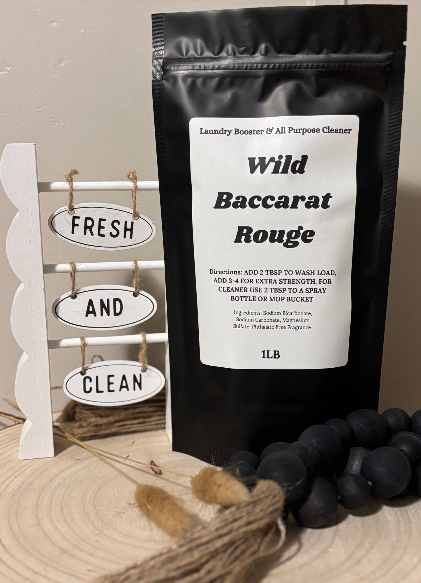 Wild Baccarat Rouge Laundry Booster & All Purpose Cleaner: 1 Ib