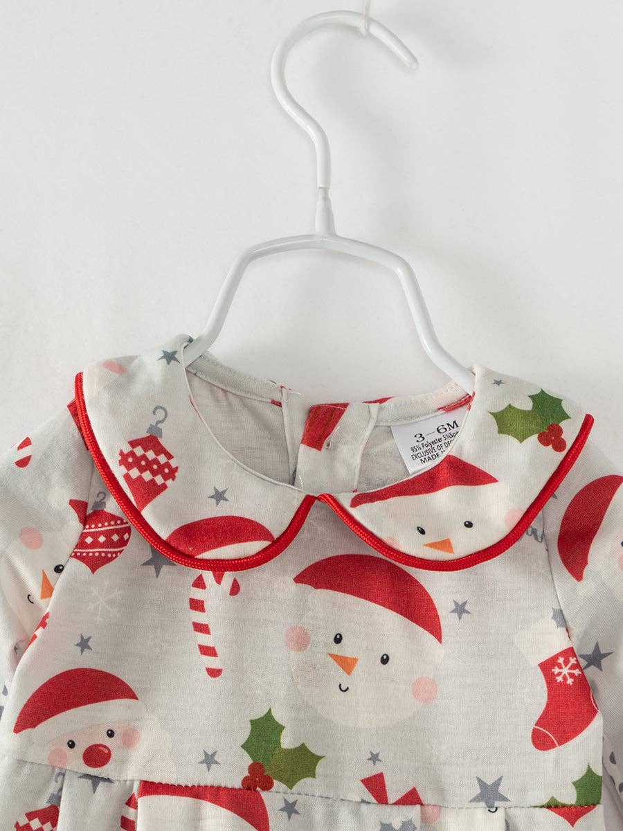 Christmas Santa Baby Romper