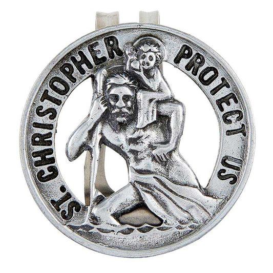 St Christopher Visor Clip