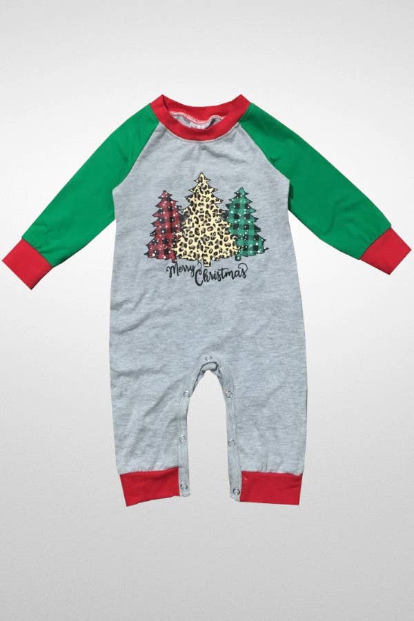 Merry Christmas Baby Boys Romper